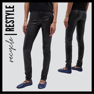 The Row Loden Leather Moto Legging